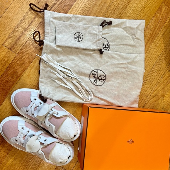 Authentic Hermes Day Sneaker Size 39.5 - Picture 2 of 8